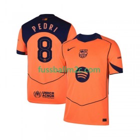 Fußballtrikots FC Barcelona Pedri 8 UCL Ausweich Trikotsatz 2025-2026